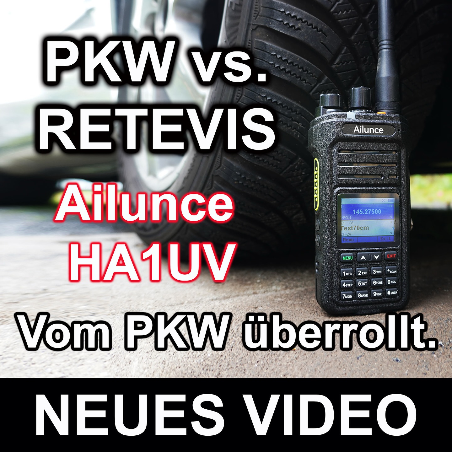 Neues Video: https://youtu.be/kQJlfeIijjs #hamradio #freenet #Retevis #Vatertag #UnsungHero25 #UnstoppableDad #Blackout #Amateurfunk #cbfunk #afu #HA1UV #Ailunce #RetevisVatertag #outdoor #outdoors