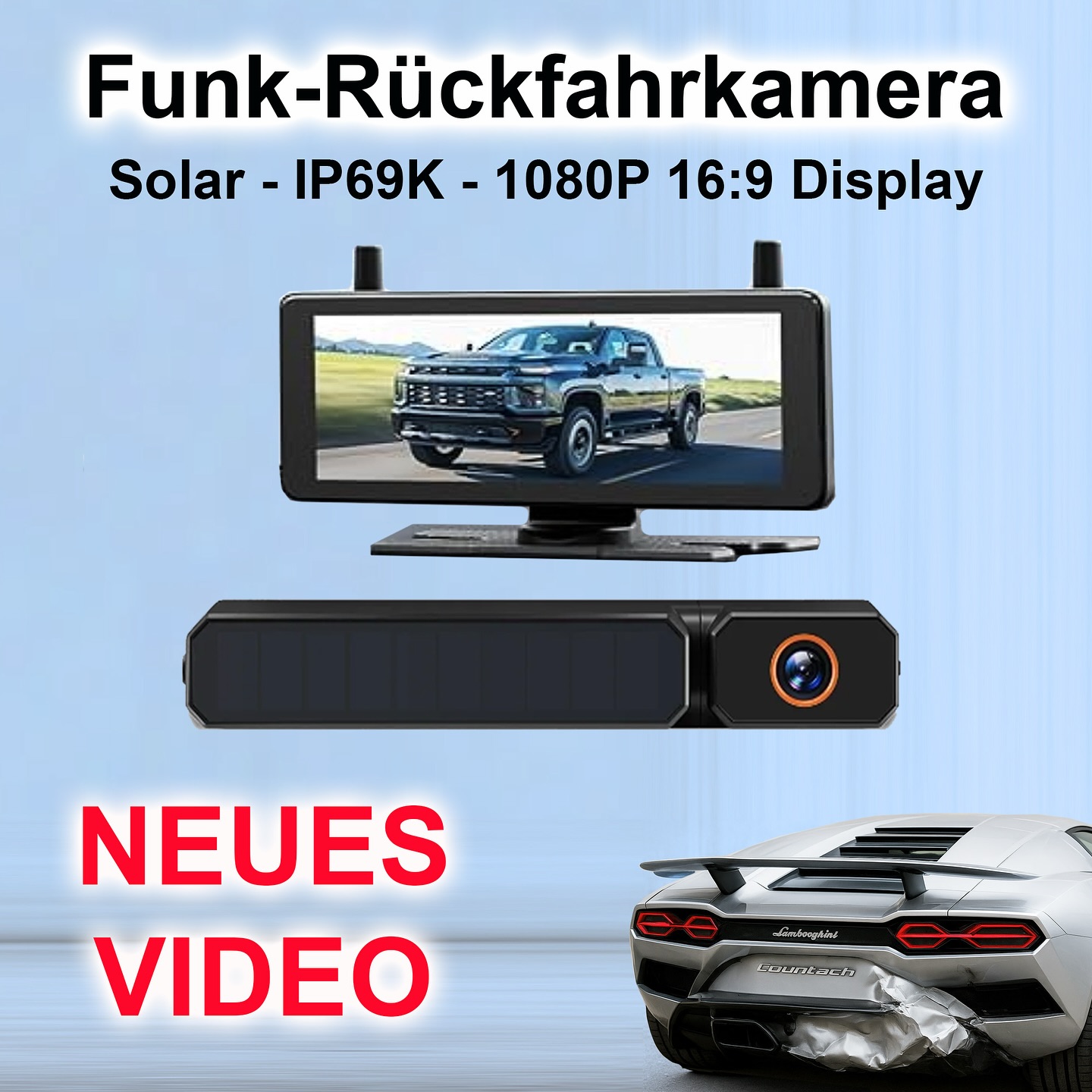 Meine neue Rückfahrkamera für mein Funk-Mobil! Für weniger Einschläge am Heck! 😁 LINK: https://youtu.be/O7XsYt_u250 #AUTOVOX #Rückfahrkamera #Safetyfirst #car #unfall #beulendoktor #Funkkamera #solarkamera #solar #rearviewcamera #awesometechnology #musthave