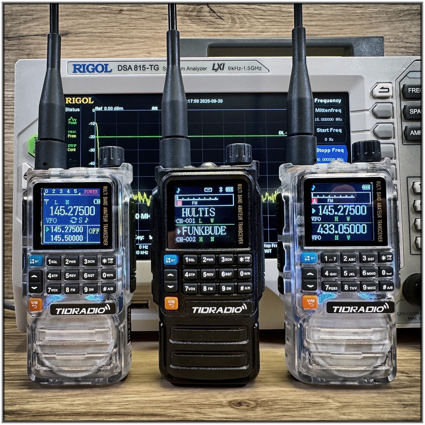 Aller guten Dinge sind drei. Tidradio H3 Plus Link zum Video: https://youtu.be/PO_pss4GxGg #tidradio #amateurfunk #hamradio #h3plus #blackout #freenet #pmr446 #SMS