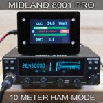 MIDLAND 8001 PRO HAM-MODE 10-Meter Band #midland #albrecht #cbfunk #amateurfunk #blackout