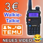 TEMU Funkgerät für 3,31 EUR… VERBOTEN GUT oder der letzte DRECK?! NEUES VIDEO: https://youtu.be/54x4LahXY1o #temu #baofeng #hamradio #amaterufunk #FUN #Playboy #Pumuckl #cbfunk #pmr446 #freenet #blackout #notfunk #funkfreunde #darc #jedermannfunk #UV5R