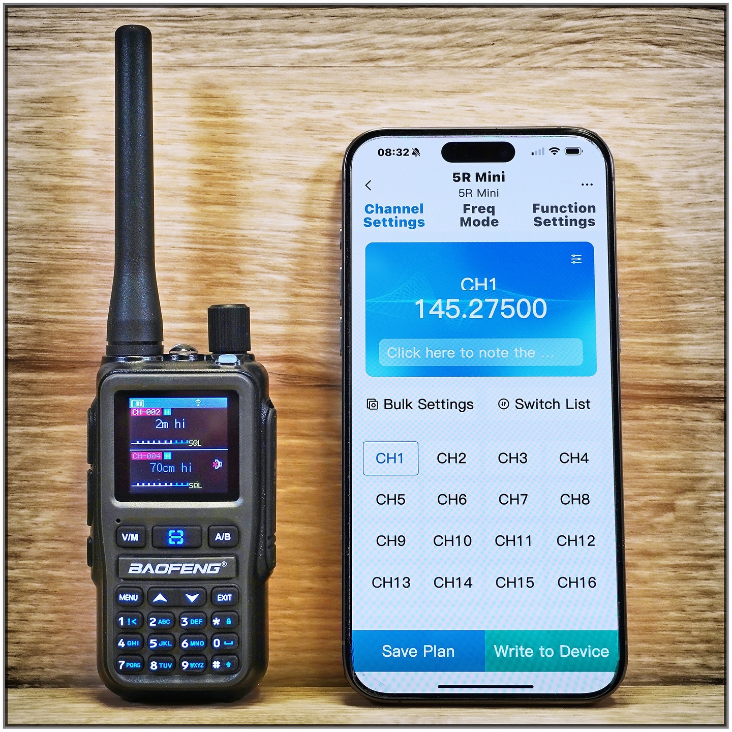 Neu im Stall: Baofeng UV-5R Mini #baofeng #hamradio #amateurfunk #freenet #pmr446 #hobby #funkfreunde #blackout #bluetooth
