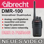 NEU: Albrecht DMR-100 Handfunkgerät. Digital und Analogfunk auf PMR446. Ich habe es getestet! Viel Spaß mit meinem Video: https://youtu.be/5N9Zzs5O658  #albrecht #dmr100 #pmr446 #cbfunk #hamradio