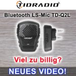 Neues Video: Tidradio TD-Q2L Bluetooth Mic & BL-2 Bluetooth Adapter im Test. (WERBUNG) Link: https://youtu.be/xTak1_Rcbw8  #tidradio #afu #hamradio #cbfunk #blackout
