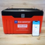 Meine neue LiFePO4 Batterie für den Shack und für in den Kofferraum. Eco-Worthy 12,8 V 314 Ah mit Bluetooth und brandhemmenden Gehäuse. #afu #hamradio #amateurfunk #CBFunk