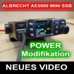 Power Modifikation für die Albrecht AE5900 MINI SSB! Neues Video: https://youtu.be/-0ZV3LuYcmc
#cbfunk #albrecht #AE5900 #Blackout #outdoor