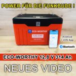 Moin Funkfreunde! Neues Video online: Ich zeige euch meine neue LiFePO4-Batterie von ECO-WORTHY (12,8 V / 314 Ah) mit Bluetooth, App-Steuerung und smarten Schutzfunktionen. Technik, die begeistert! Genau das richtige Teil für meine Funkbude. https://youtu.be/7Tzhg7RRuSI?si=g3AIcuTuATKU6EXf
#ecoworthy #blackout #lifepo4 #amateurfunk #cbfunk