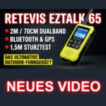 Neues XXL-Video zum Retevis EZTalk 65. Viel Spaß, und Lachen nicht vergessen! 😂 Link: https://youtu.be/OMpjI90tLFs #hamradio #blackout #Outdoor #airsoft #Retevis