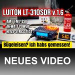 Neues Video: Wärmeentwicklung beim Luiton LT-310SDR V1.6 LINK: https://youtu.be/6vjfCUn9DxY?si=PYC09JMeOlNvdn4h #luiton #cbfunk #Amateurfunk #hamradio #blackout
